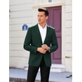 thumbnail image 2 of COOFANDY Mens Regular Fit Dress Jacket Suit Blazer Lightweight Sport Jackets Casual Sports Coat, 2 of 6