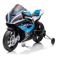 thumbnail image 1 of KidsVIP BMW 12V HP4 Super Motorcycle w/ Music Player, Lights & Rubber Wheels, 1 of 15