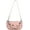 Pink, variant on Kukuzhu Women Shoulder Bag Fashion Y2K Hobo Hanbags PU Leather Trendy Rhinestone Clutch Classic Underarm Bag 2023