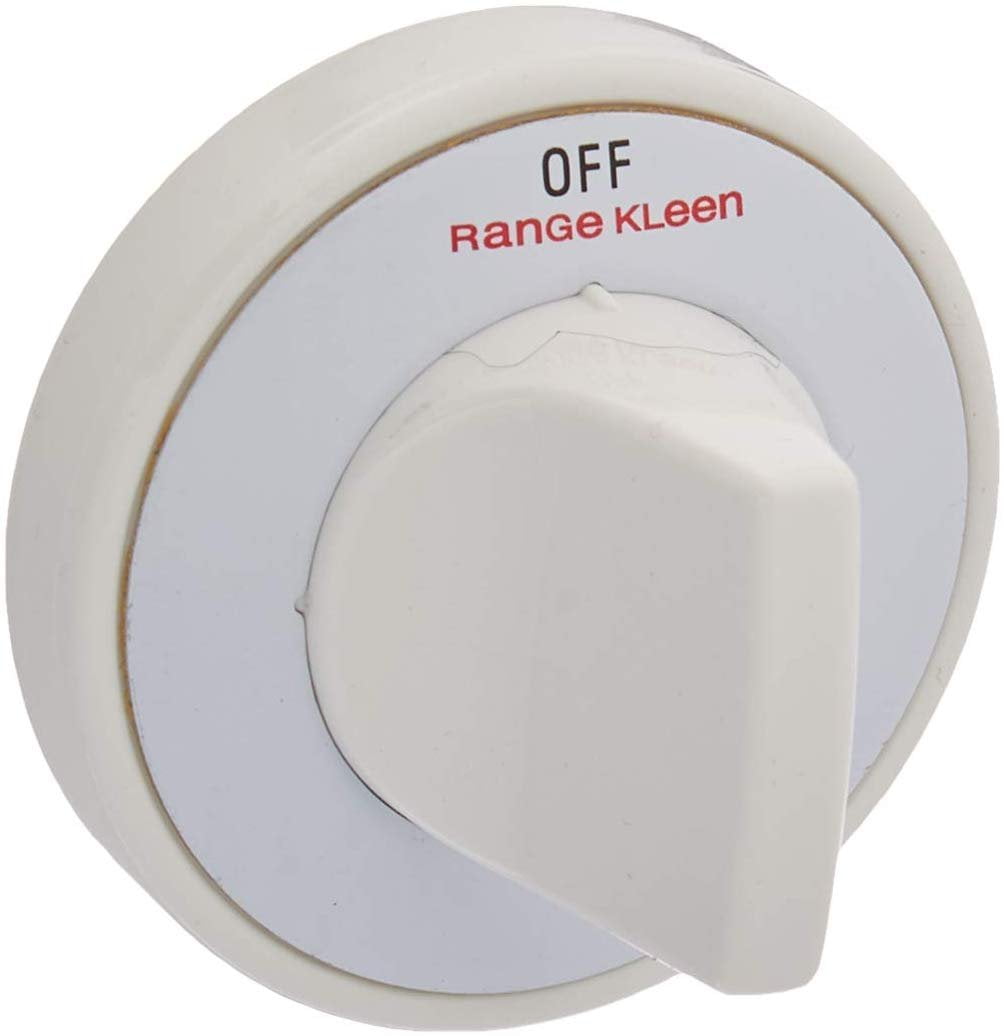 Range Kleen 8234 Gas Range Knobs 4 White Gas Range Safety Knobs Gas
