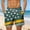 hwj# Army Green501, variant on Huowey Casual Swim Trunks For Men Independence Day Patriotic Graphic Stars Striped Print Summer Beachwear Lightweight Elastic Waistband Wide Leg Loose Fit 4Th Of July Beach Shorts,Navy,L