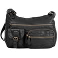 thumbnail image 3 of Karla Hanson Charlotte Sac Organisateur Hobo pour Femmes Prélavé, 3 of 6