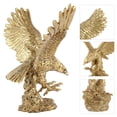 thumbnail image 4 of Eagle Statue Decor, Portable Eagle Sculpture Resin Durable For Home, 4 of 7
