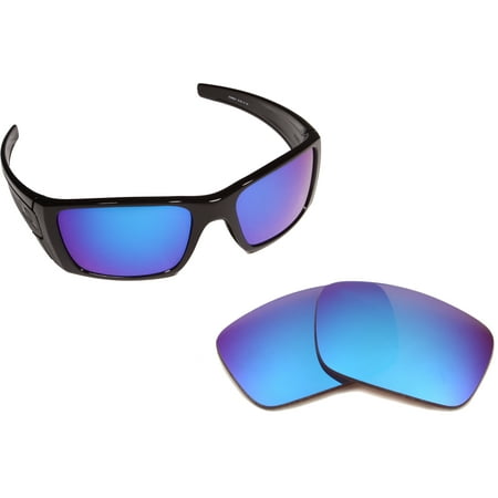 Replacement Lenses Compatible with OAKLEY Fuel Cell Polarized Ice Blue Mirror