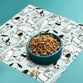 thumbnail image 3 of Davanti Pet Lovers Antibacterial Vinyl Pet Mat, Dog Life 15"x19", 3 of 4