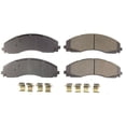 thumbnail image 1 of Power Stop Brake Pad 17-2018A Z17 Evolution; FMSI Number D2018A; Ceramic Brake Pads; Set Of 4; With Premium Stainless Steel Hardware, 1 of 4