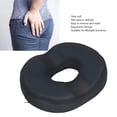 thumbnail image 5 of YAHHU Gel Donut Cushion Pad for Tailbone Pain Relief Ergonomic Prostate Surgery Recovery Seat Pillow Memory Foam Black 16.1 inches / 41 cm, 5 of 10