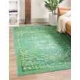 thumbnail image 2 of Rugs.com Francesca Collection Washable Rug – 2' x 3' Spring Green Flatweave Rug Perfect For Entryways, Kitchens, Breakfast Nooks, Accent Pieces, 2 of 6