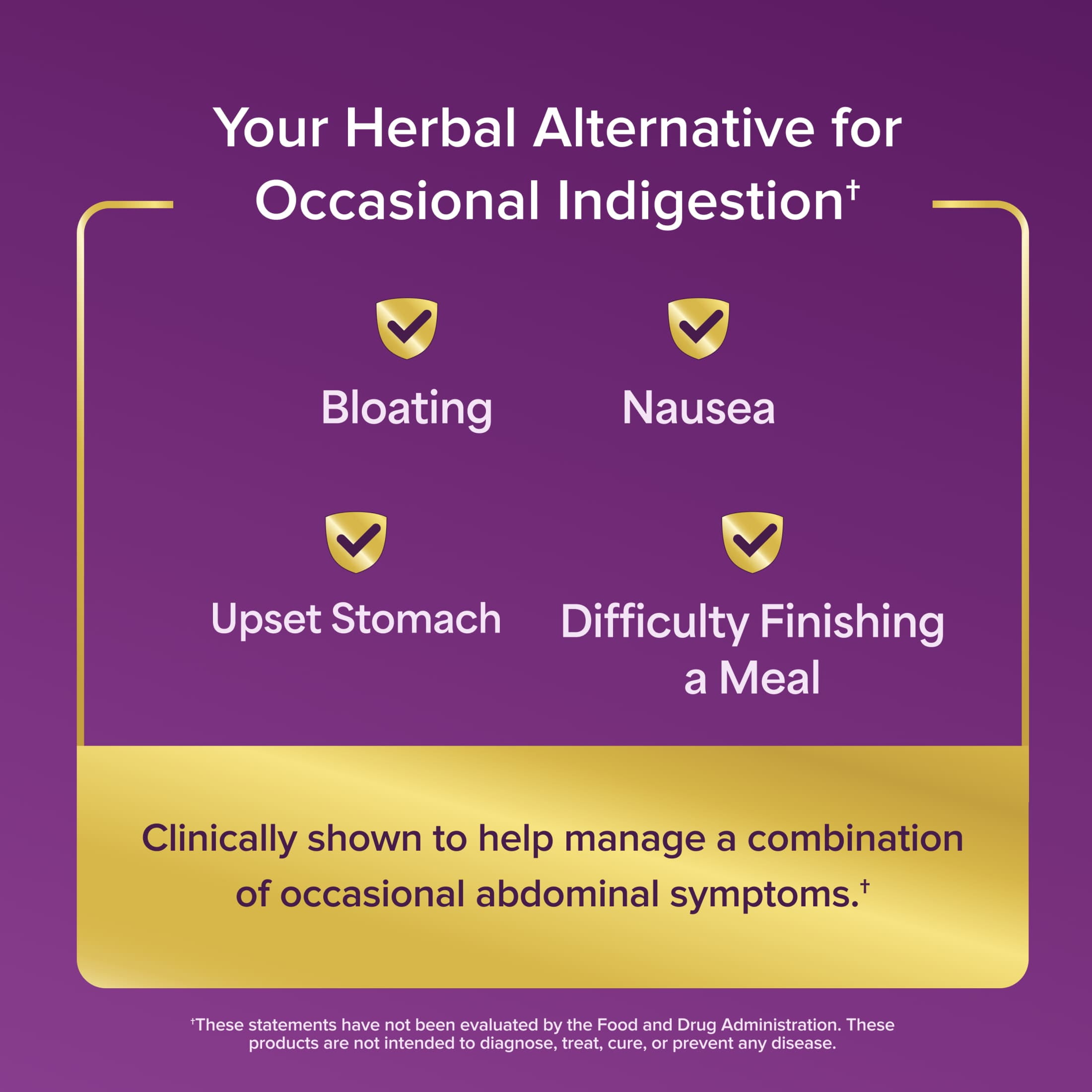 FDgard Digestive Health Supplement with Caraway Oil & L-Menthol for Occasional Nausea, Bloating & Upset Stomach†, 36ct (Packaging May Vary)