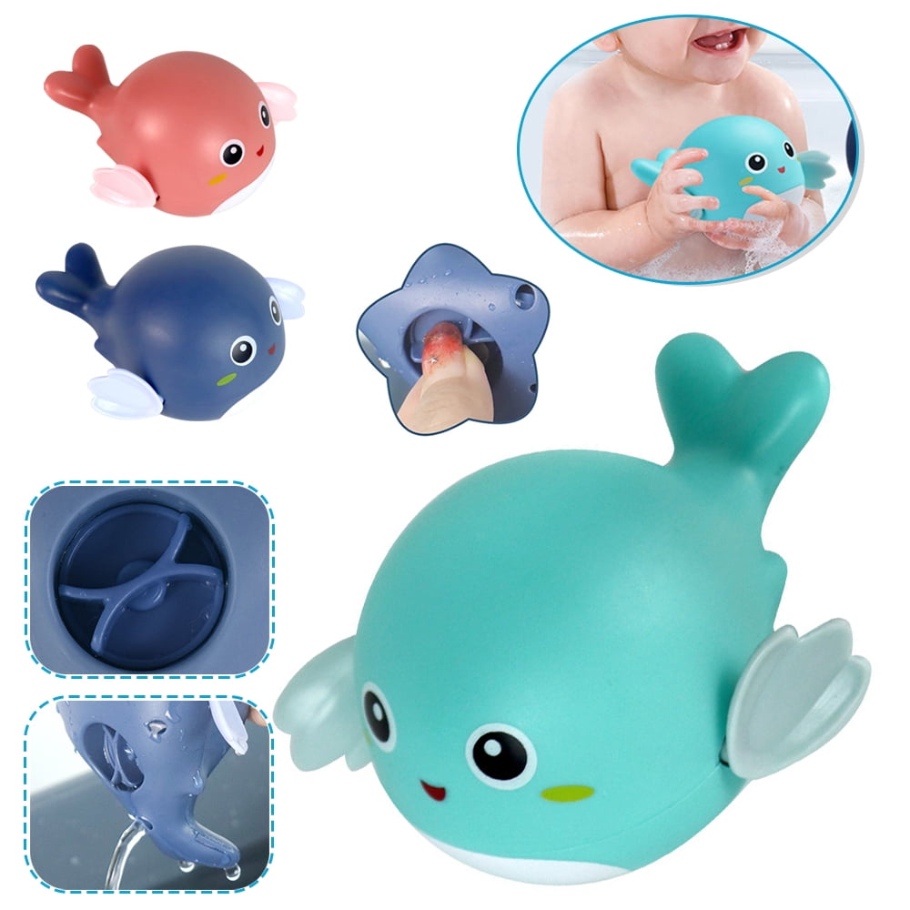 TOYOKID Baby Bath Toys for Toddlers 1 2 3 4 5 Years Old Boys and Girls Kid,Light  Up Whale Bath Toy Sprinkler Automatically Bath Tub Toy for Bath with Color  Box,Green price