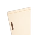 thumbnail image 5 of Smead® Manila Reinforced Tab Fastener Folders With Two Fasteners, Straight Cut, Letter Size, Pack Of 50, 5 of 9