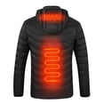 thumbnail image 1 of Heated Performance Shell Jackets Plus Size Heated Vest Dual Control 2 Heating Vest Heated Jacket Heating Winter Coat for Men and Women, 1 of 7