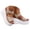 Khaki, variant on Fiaer Women's Fashionable High Heeled Sandals Plus Size Belt Buckles Fish Mouth Wedge Sandals Thick Soled Open Toe Shoes for Daily Outdoor Yellow 9.5