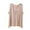 Beige, variant on Modal Cotton Tank Tops Soft Pajama Sleep Tees for Women with Pleats Solid Sleeveless Base Undershirt (M, Black 01)