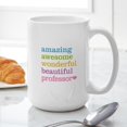 thumbnail image 6 of CafePress - Awesome Professor Large Mug - 15 oz Ceramic Large White Novelty Mug, 6 of 6