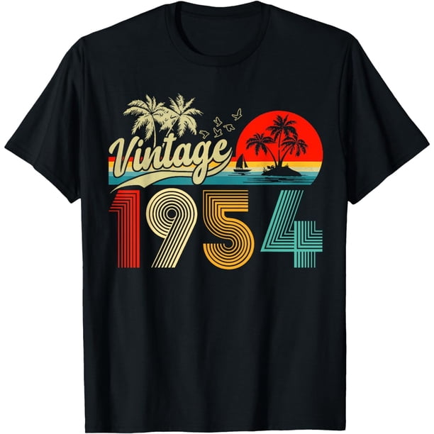 Vintage 1954 - Camiseta retro divertida para 70 años
