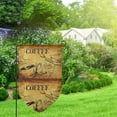 thumbnail image 2 of Wukai Coffee Vintage Print Garden Flag 12.5x18 Inch Double Sided Sun-resistant Rain-resistant, Wrinkle-resistant Colorfast(Only Flag), 2 of 7