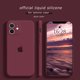 thumbnail image 3 of For IPhone 7Plus 8Plus 12 11 Pro Xs Max Mini Casing for Apple IPhone 12mini XS 11pro 12pro MAX Cases Candy Color Soft Liqiud Silicone Cases Phone Back Camera Lens Protector Shookproof Full Cover, 3 of 4