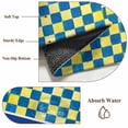 thumbnail image 6 of Watercolor Lemon Round Area Rug 7Ft Washable Circle Rugs for Dorm Laundry Room, Navy Blue Yellow Buffalo Plaid Summer Non-Slip Carpet Floor Mats Indoor Outdoor Carpet Runner Aesthetic Home Decor, 6 of 8