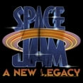 thumbnail image 2 of Junior's Space Jam: A New Legacy Classic Logo  Graphic Tee Black Large, 2 of 3