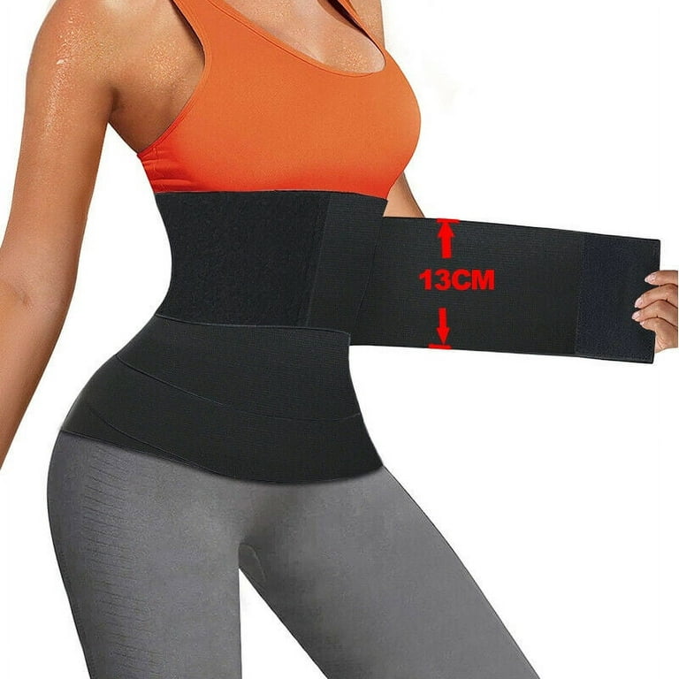 TikTok Waist Trainer for Women Bandage Wrap Sauna Belt Long Torso