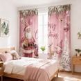 thumbnail image 2 of Hearth & Gear Printed Curtains Party 2 2D Flat Printed Santa Curtains In Polyester Three Sizes To Choose From Temporary Out Curtains Curtains without Closet Curtain Home Fashion Thermal Insulated, 2 of 7
