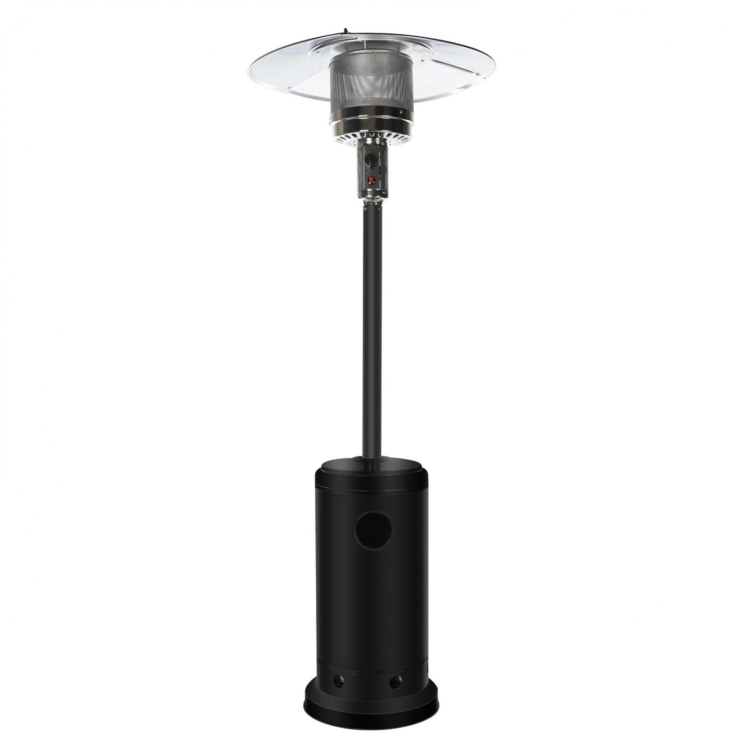Yarino Outdoor Patio Heater with Wheels,Propane 46,000 BTU Premium