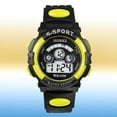thumbnail image 2 of Multifunction Waterproof Boy Sports Electronic Children Watches (Yellow), 2 of 3