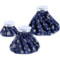 thumbnail image 1 of Reusable Ice Packs 3-pack [11" 9" 6"] Heat And Cold Therapy For Knee Leg Injuries, 1 of 3
