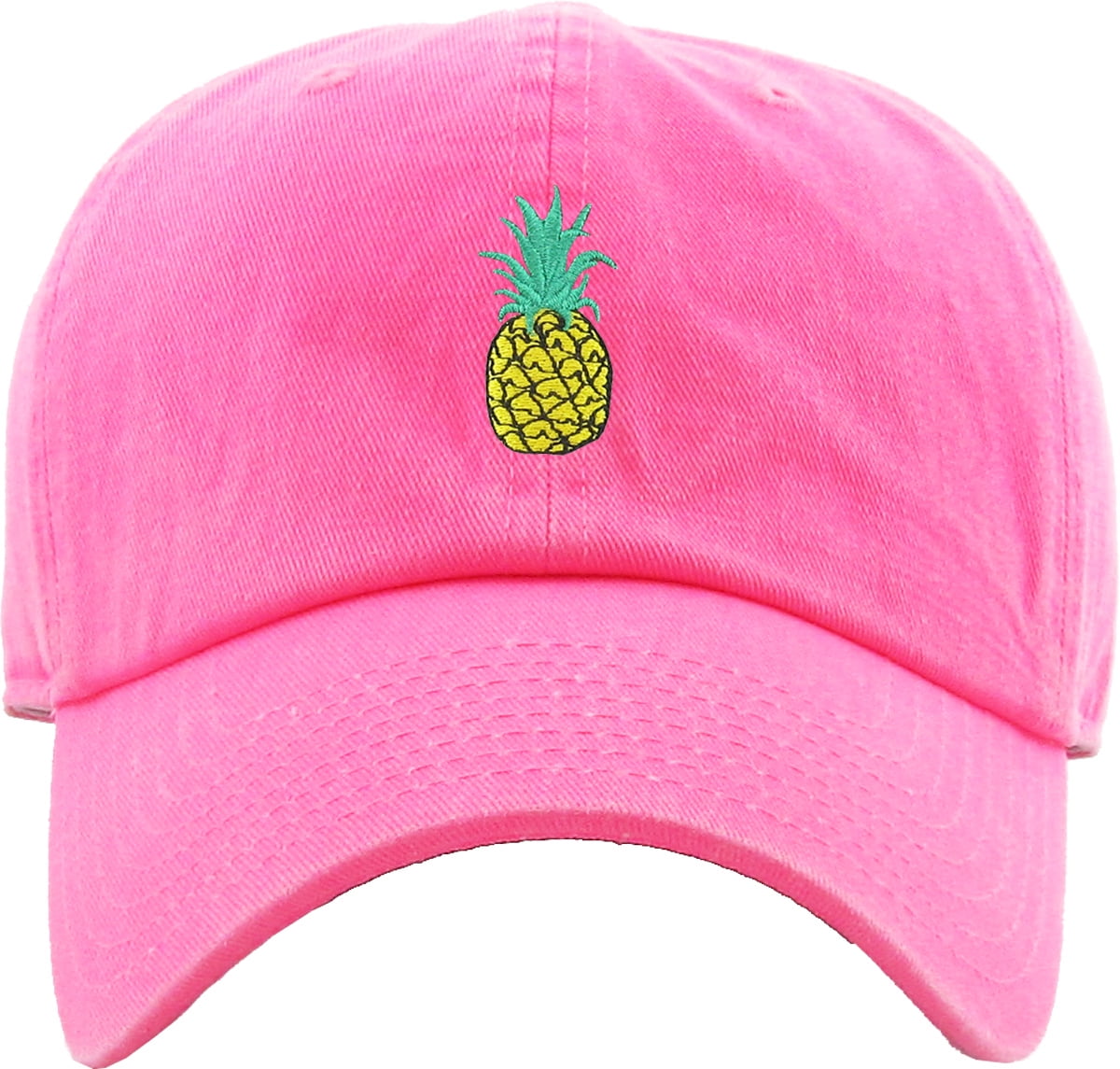 Pineapple Cat Children Baseball Cap Hats Black