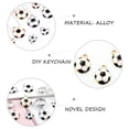 thumbnail image 3 of Golden Alloy DIY Crafts Supplies for Jewelry Making 10pcs Perfect for Necklaces and Keychains, 3 of 8