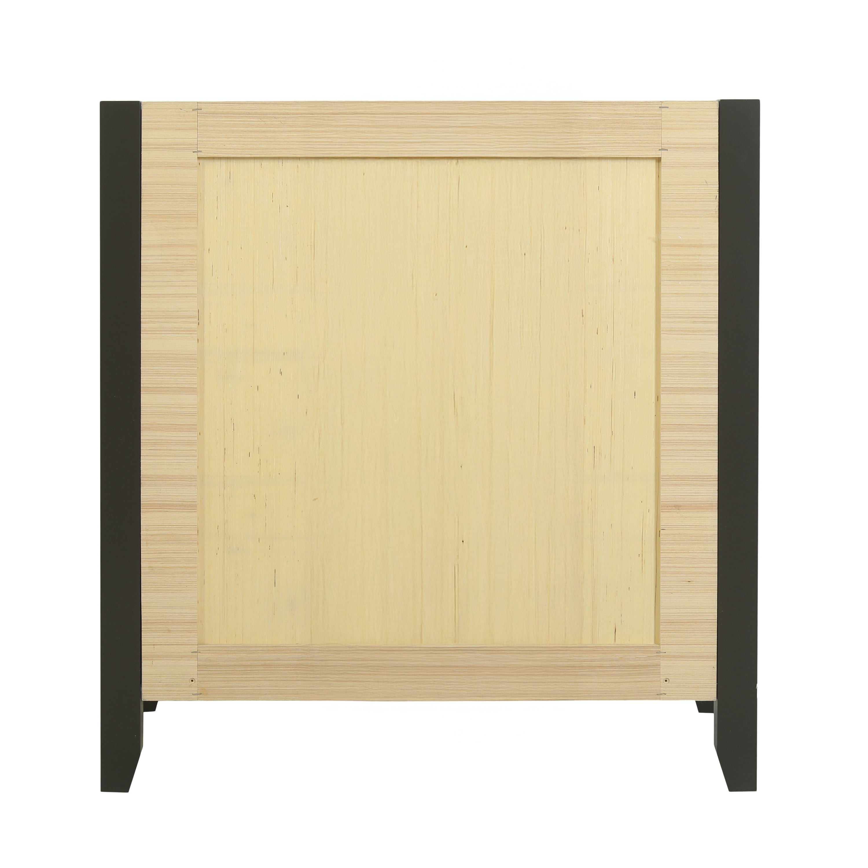 Design House Dawson 30-Inch Bathroom Vanity Cabinet, Fully Assembled, 2-Door Freestanding, Comfort Height 34 in., Sherwin-Williams® Iron Ore, Matte Black Hardware, 228429-IO-FA