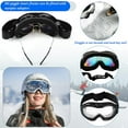 thumbnail image 3 of 4 Pieces Prescription Ski Goggles Rx Insert Optical Adaptor Ski And Snowboard Goggle Insert Adaptor Optical Insert, 3 of 3