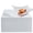 White, variant on 12 x 12 Grease Proof Deli Wrappers (500 Pack) - Pre Cut Natural Wax Paper Sheets - Recyclable Food Basket Liners -Kraft Deli Squares For Sandwiches, Lining Wire Food Baskets, Food Tray