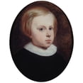 thumbnail image 3 of Ary Scheffer 12x14 Black Modern Framed Museum Art Print Titled - Child Portrait (1840), 3 of 5