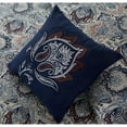 thumbnail image 2 of Modern Threads 8 Piece Reversible Adult Bed in a Bag, Deep Blue Damask, Corsciana, Queen, 2 of 5