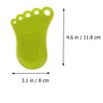 thumbnail image 2 of OUNONA 2Pcs Door Pinch Guard TPR Windproof Green Rosy for Kitchen Bathroom Bedroom, 2 of 8