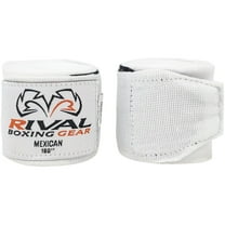 Rival Boxing 180" Mexican Style Handwraps - White
