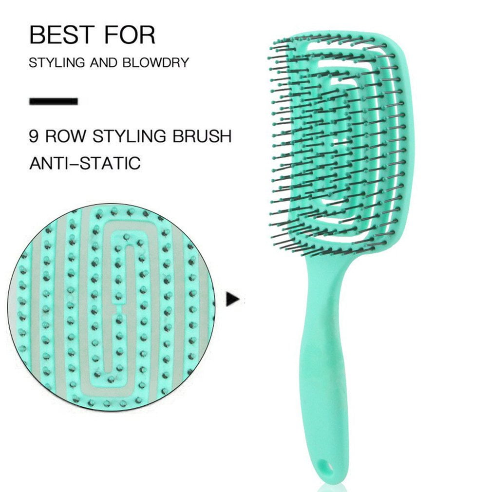 Detangling Hair Hrush Hair Comb Set Detangler Hairbrush For Curly Hair  Barber Accessories Hair Care Styling Tools - Walmart.com