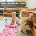 thumbnail image 5 of Primlect Nap Mat, 55" x 22", Portable Sleeping Bag with Removable Pillow, Easy to Roll & Store, Pink, 5 of 9