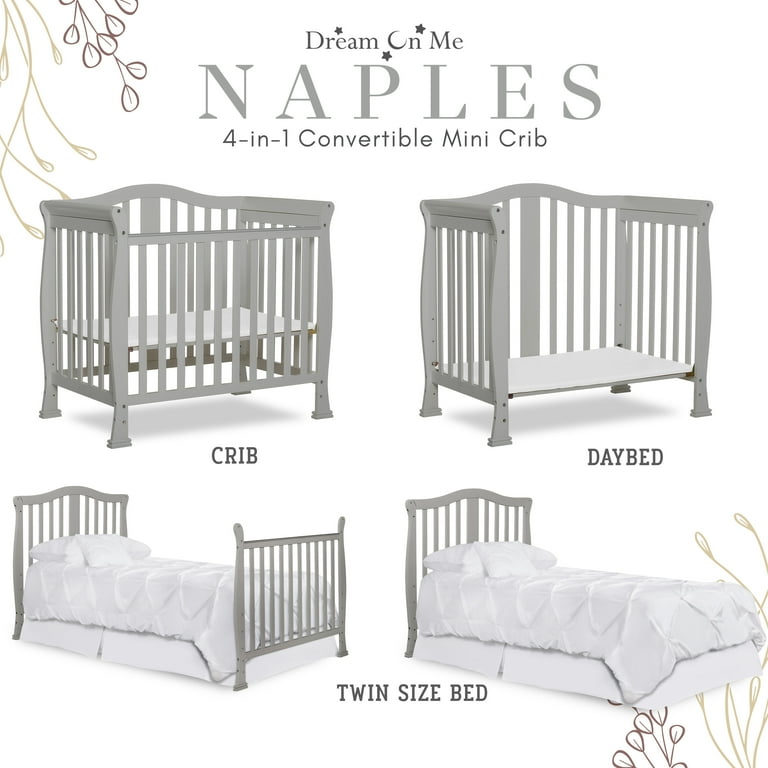 Dream on me addison 4 in 1 convertible mini crib best sale