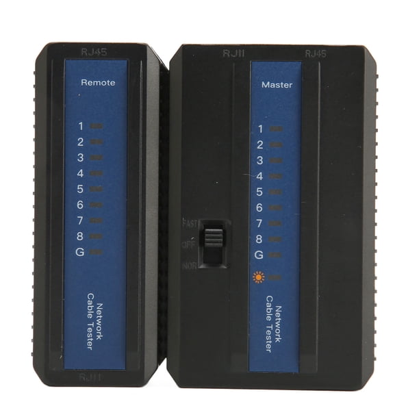 Herramienta Probador De Cable De Red Cable LAN Línea Telefónica Herramienta De Mantenimiento De Doble Uso Para Cable UTP RJ45 RJ11 RJ12 CAT5 CAT6 CAT7