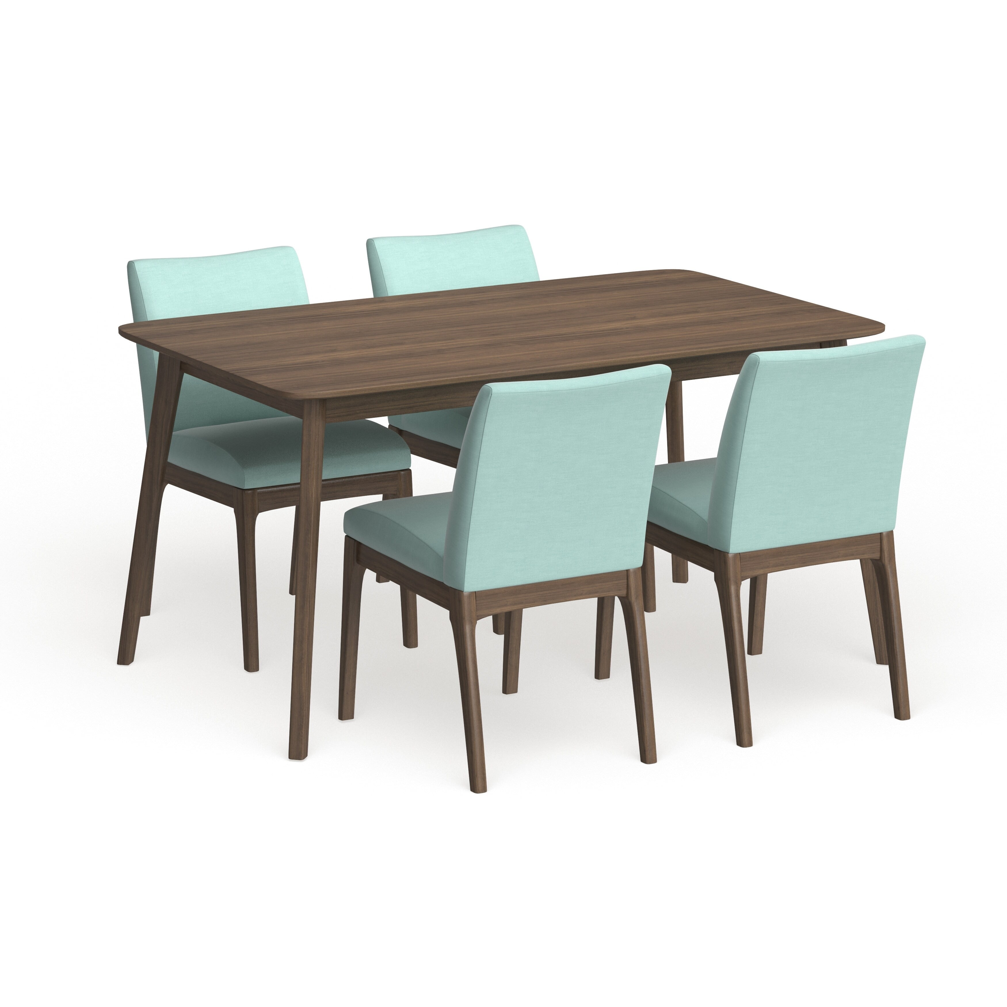 Carson Carrington Fabrizio Midcentury Modern 5piece Dining Set by