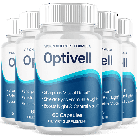 Optivell Vision Care Pills Advanced Formula Eye Health Supplement 300 Capsules