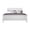 White, variant on Global Furniture USA Charlie Traditional/Modern White Wood King Bed with LED