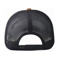 thumbnail image 2 of TOPTIE 5 Panel Baseball Cap Suede Front Mesh Back Adjustable Unisex Snapback Hat-Gray, 2 of 8
