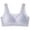 Blue, variant on One Piece Cooling Seamless Bra for Women Wireless Push-up Breathable Lifting Racerback Solid Colors Natural Silhouette