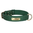 thumbnail image 6 of Beirui Soft Leather Dog Collar Custom Personalized Pet Name ID Tag Adjustable XS-XL, 6 of 9