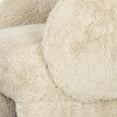 thumbnail image 4 of Kiki Natural Vegan Shearling Accent Chair, 4 of 7