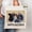 Black, variant on Custom Photo Tote Bag Personalized Cotton Canvas Gift